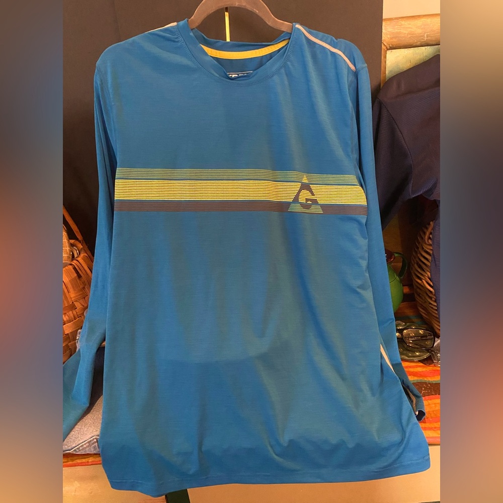 Gerry Mens Lightweight UPF 50 Stretch Quick-Dry Tee Performance Shirt Sz Large